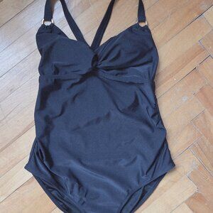 Elegant Seraphine Black One piece